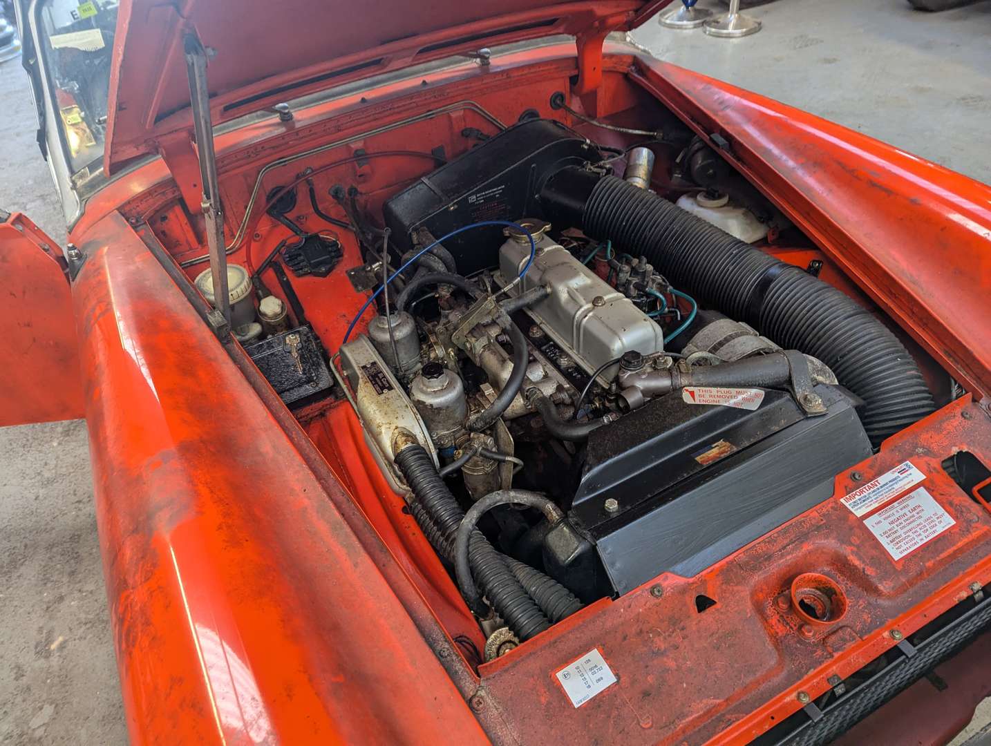 <p>1979 MG MIDGET - UNREGISTERED, 72 MILES FROM NEW</p>