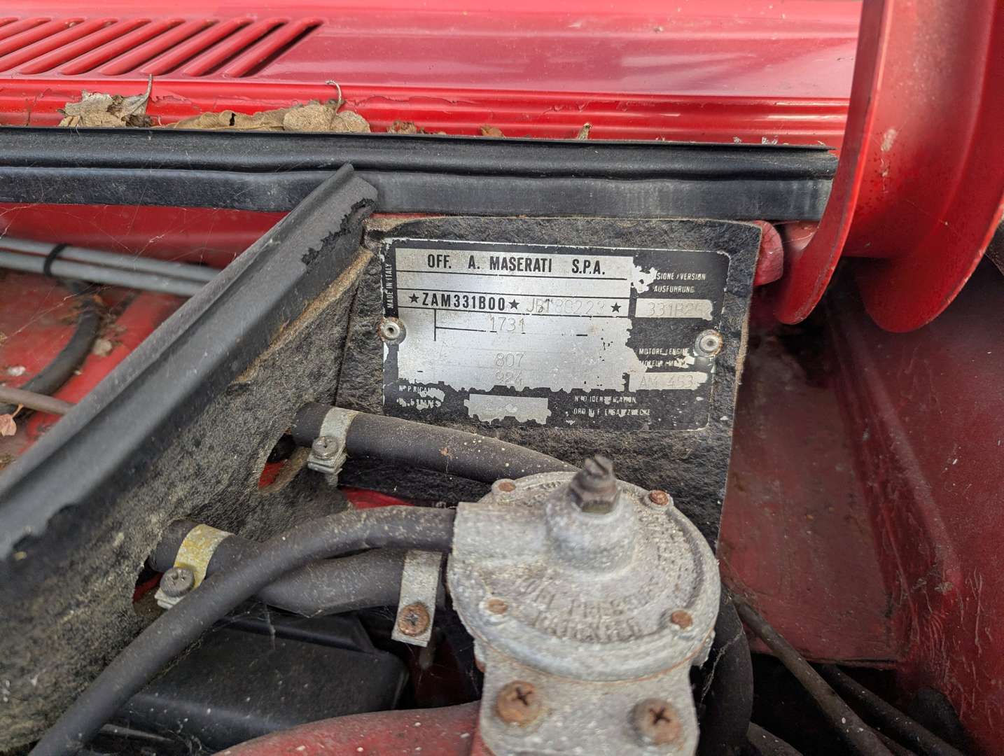 <p>1988 MASERATI BITURBO</p>