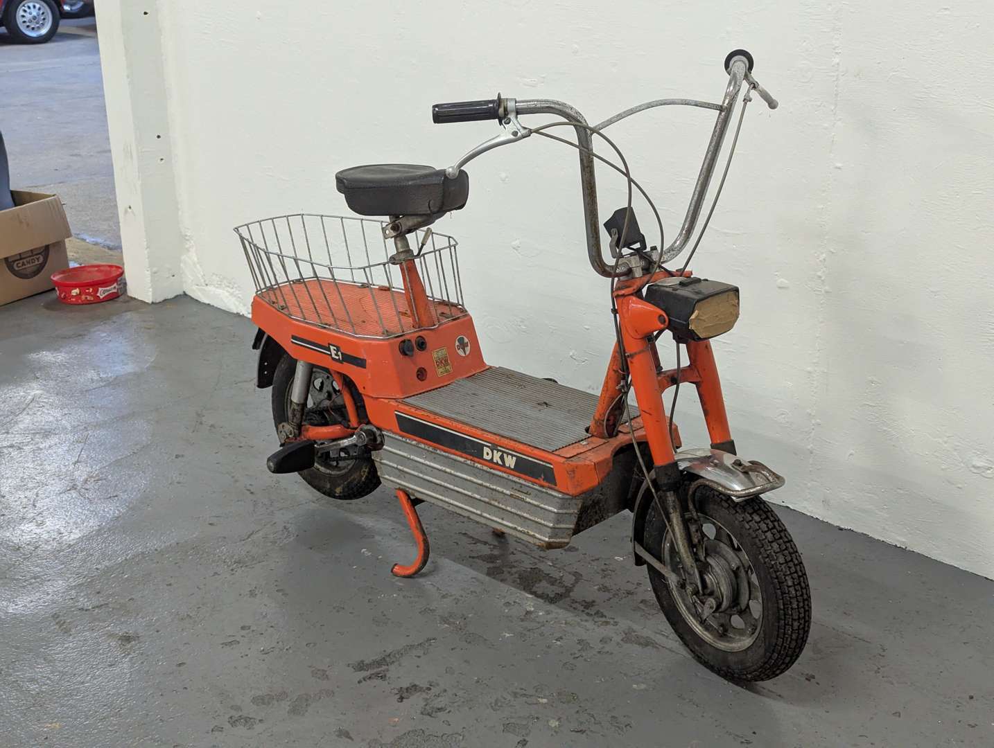 <p>1974 DKW ACCUBIKE E1</p>