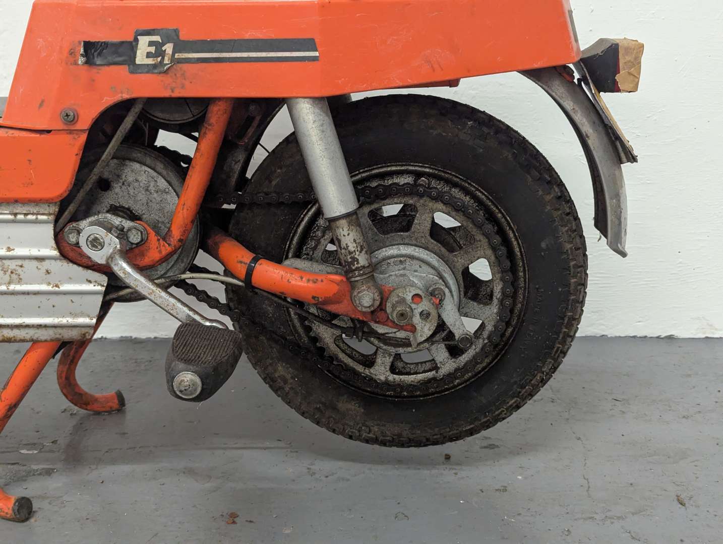 <p>1974 DKW ACCUBIKE E1</p>