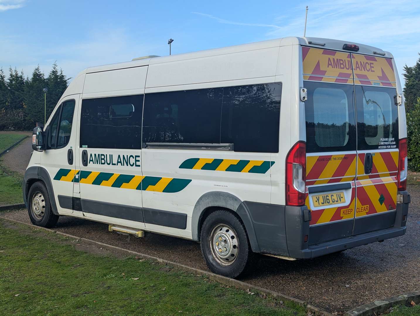 <p>2016 PEUGEOT BOXER AMBULANCE L3H2</p>