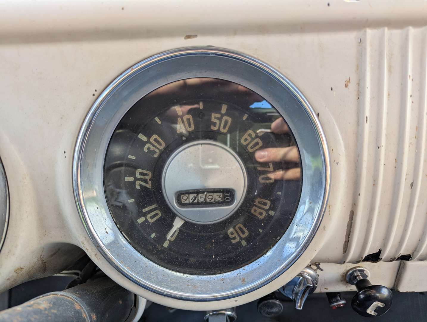 <p>1955 CHEVROLET STEPSIDE FLAT LORRY LHD</p>