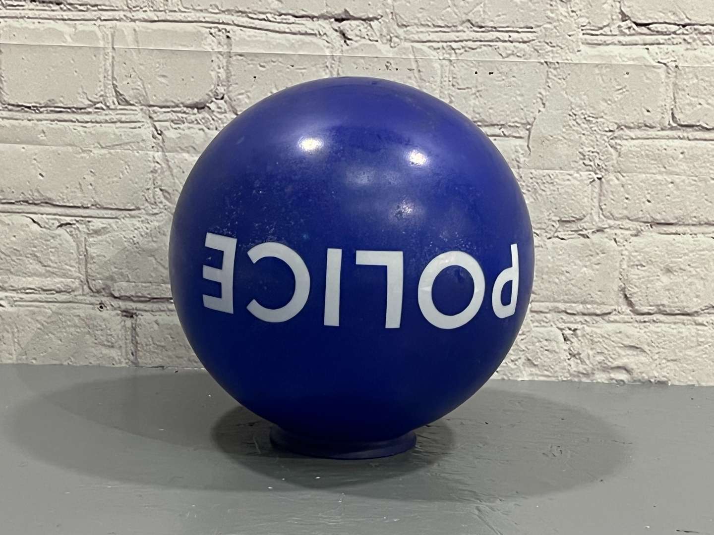 <p>Police Glass Globe</p>