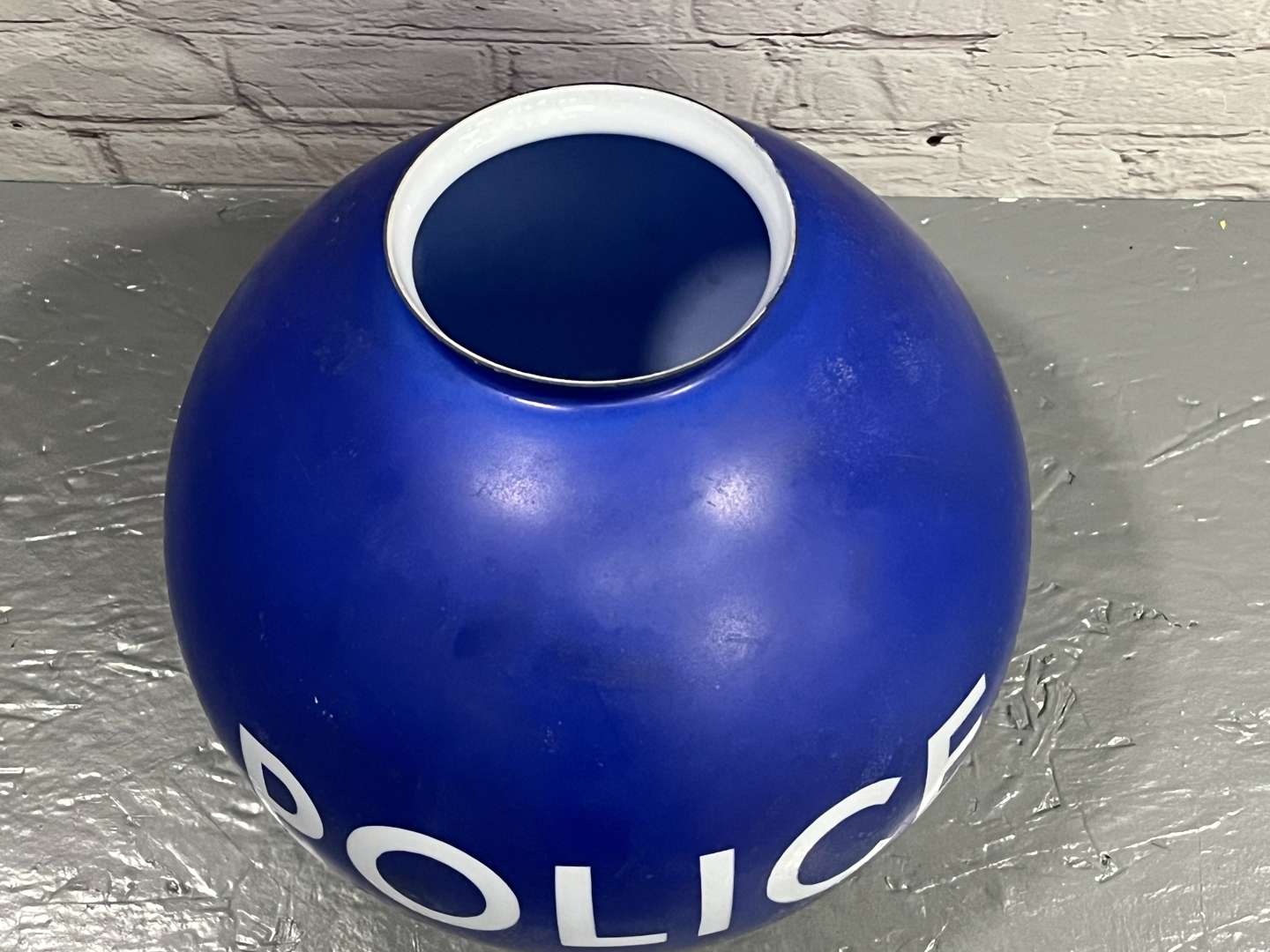 <p>Police Glass Globe</p>