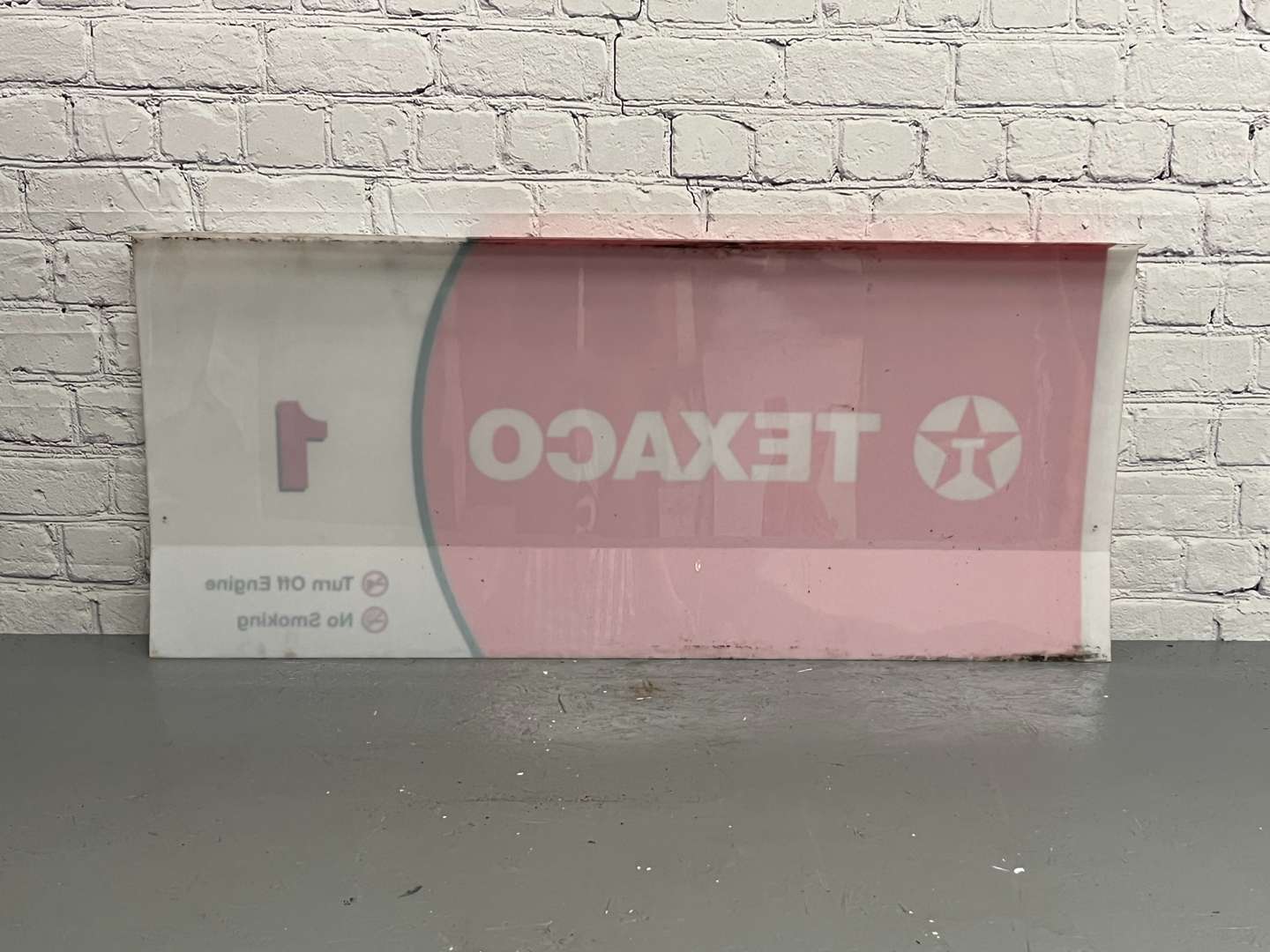 <p>Texaco Plastic Forecourt Sign</p>