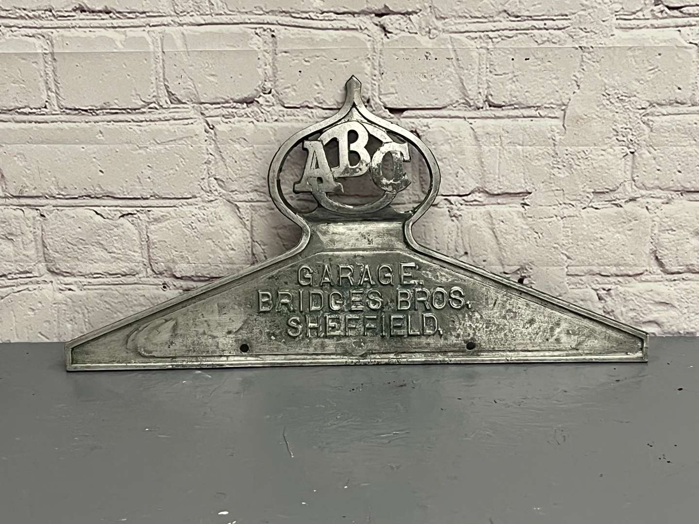 <p>ABC Aluminium Bridges Bro's Sheffield Sign</p>