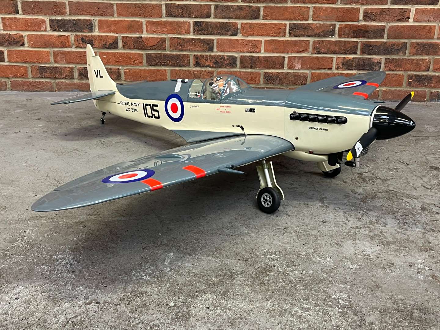 <p>Spitfire Remote Controlled Aeroplane&nbsp;</p>