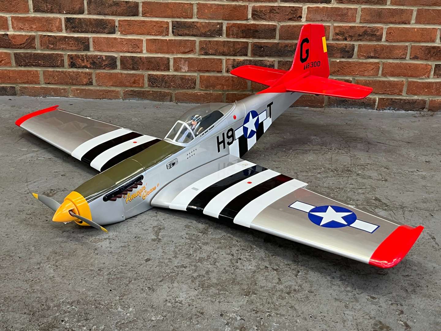 <p>Mustang “Amazin Grace” Remote Controlled Plane</p>