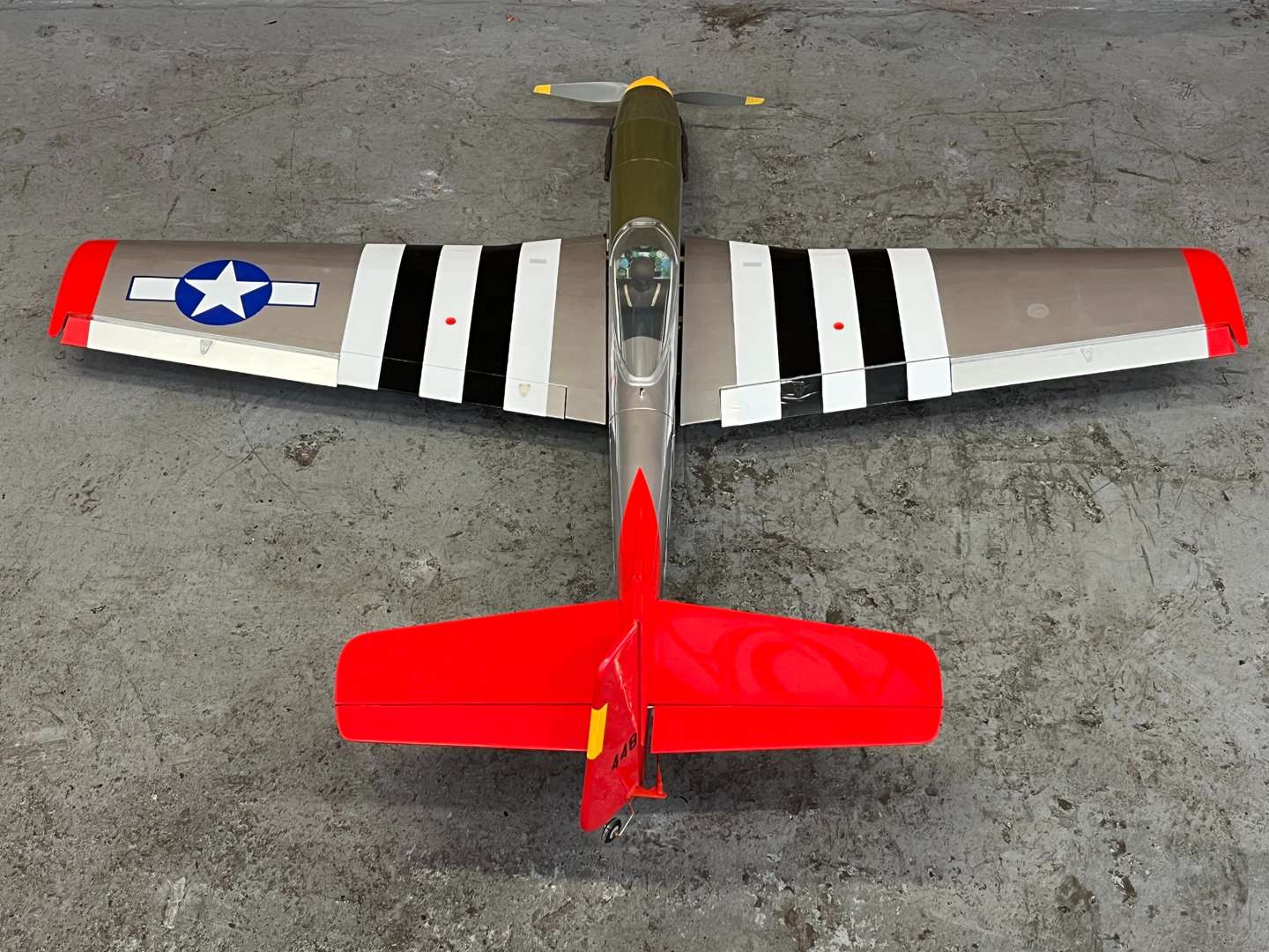 <p>Mustang “Amazin Grace” Remote Controlled Plane</p>