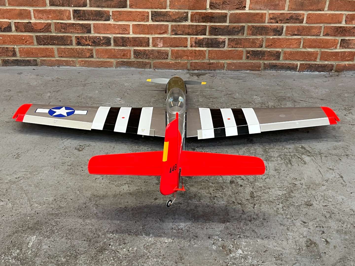 <p>Mustang “Amazin Grace” Remote Controlled Plane</p>