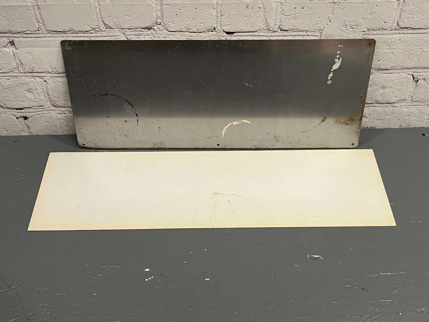 <p>Champion Spark Plug Sign and Lucas Girling Sign (2)</p>