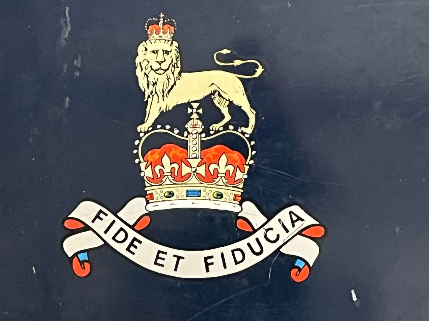 <p>RAPC (Royal Army Pay Corps) Depot and Headquarters Aluminium Sign</p>