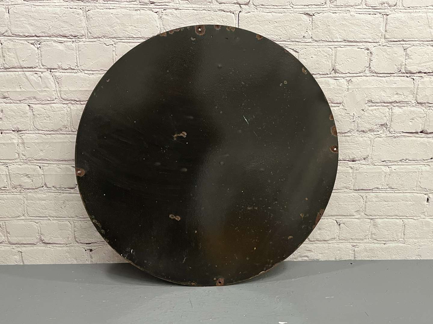 <p>Harley-Davidson Motorcycle's Circular Enamel Sign&nbsp;</p>