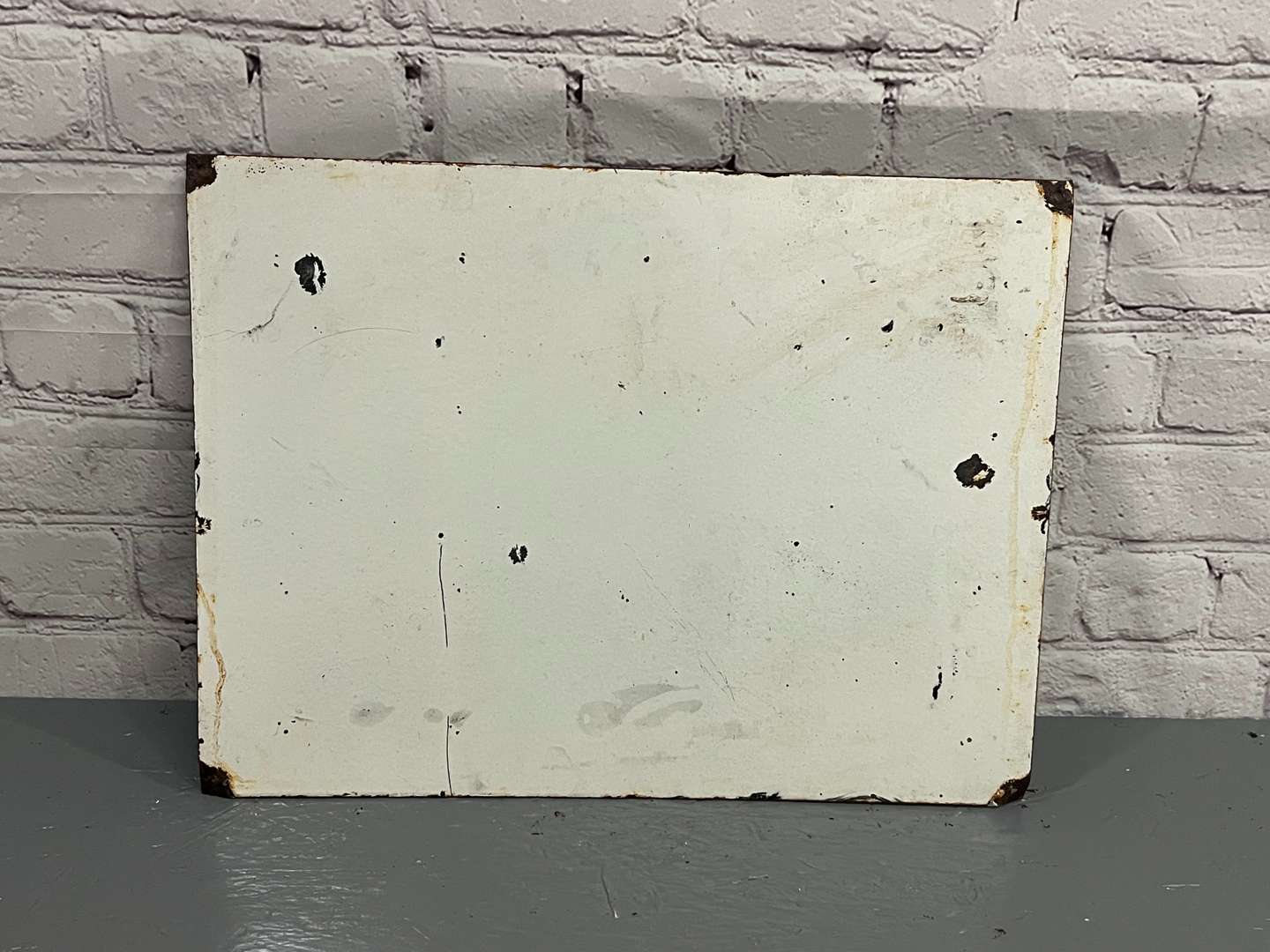 <p>Harley-Davidson Motorcycles AD Farrow Enamel Sign</p>