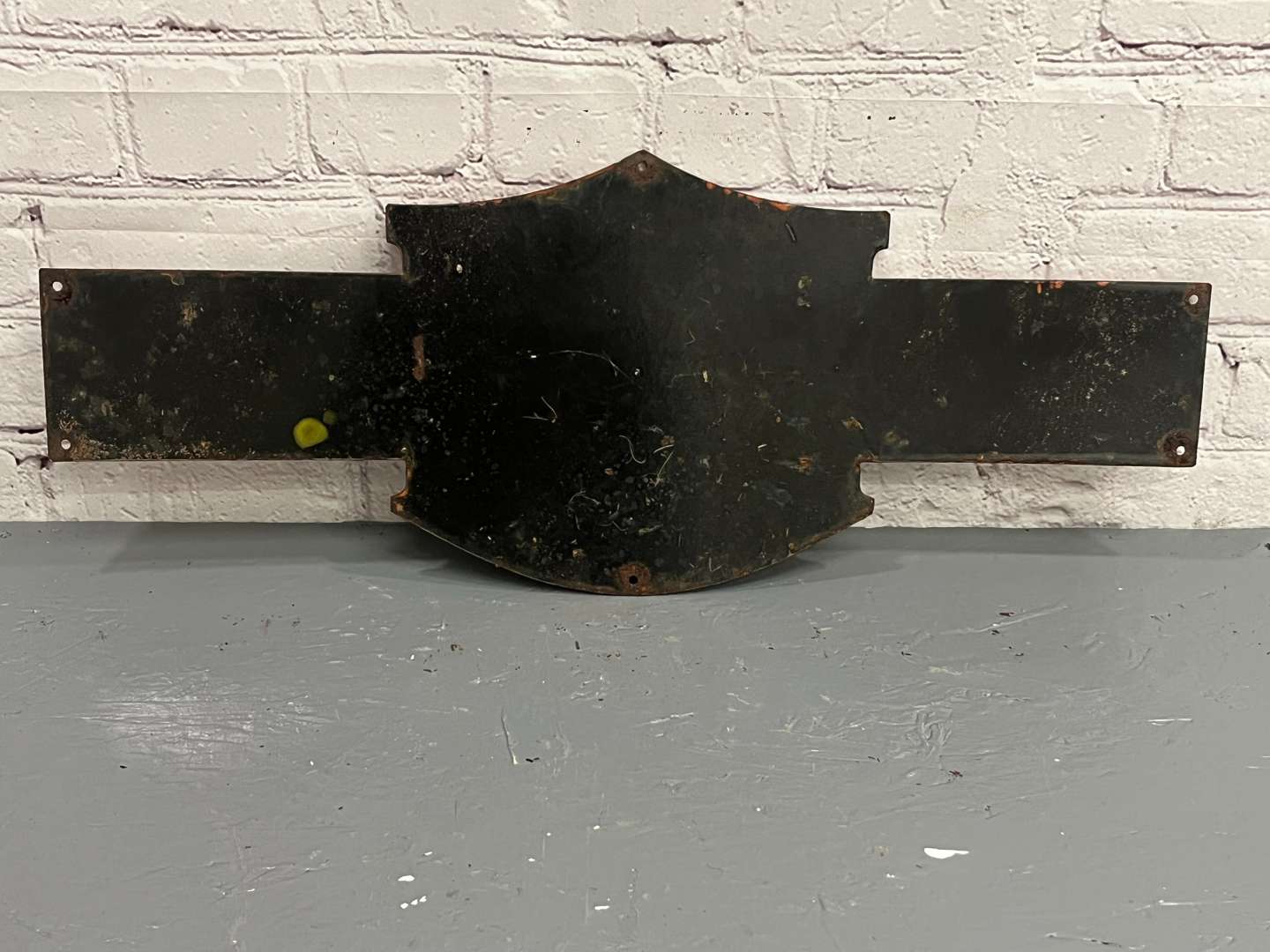 <p>Harley-Davidson Motorcycles Enamel Sign</p>