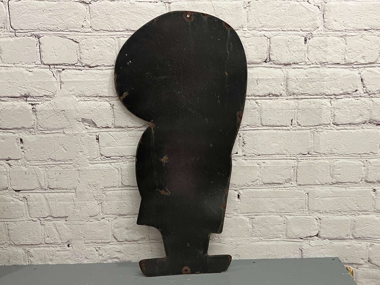 <p>Esso Mr Drip Happy Motoring Enamel Sign</p>