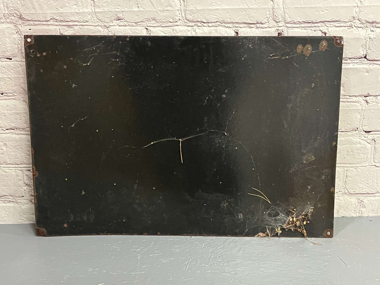 <p>Dunlop “The First Tyre In The World” Enamel Sign</p>