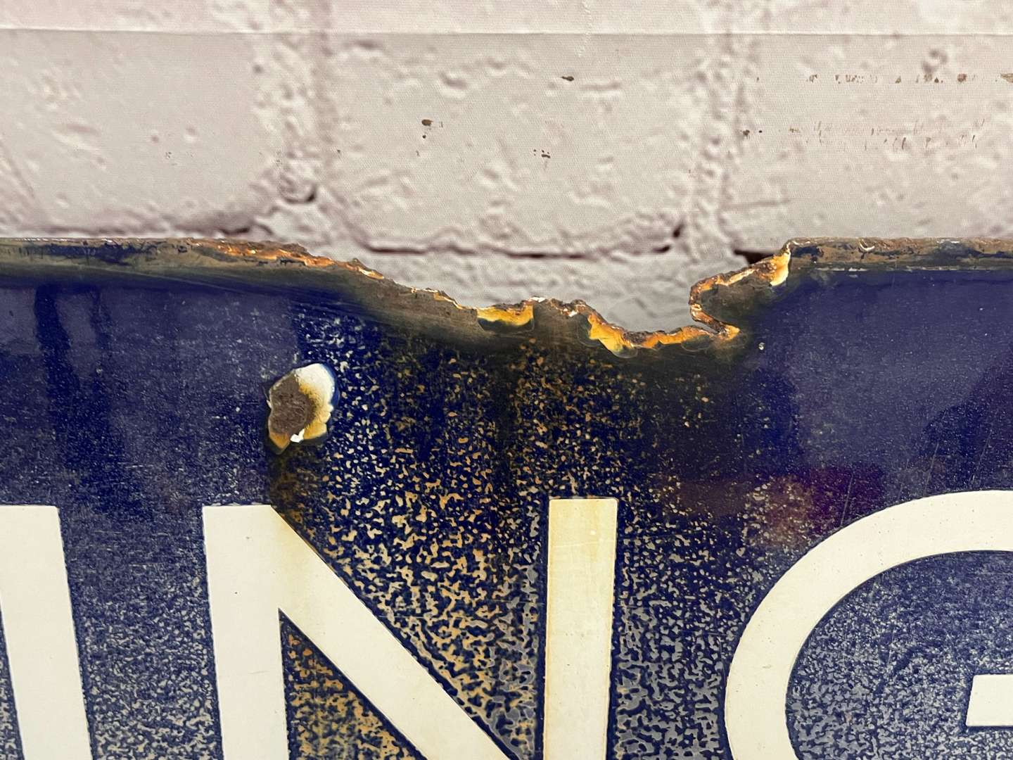 <p>Barkingside Railway Station Enamel Sign</p>