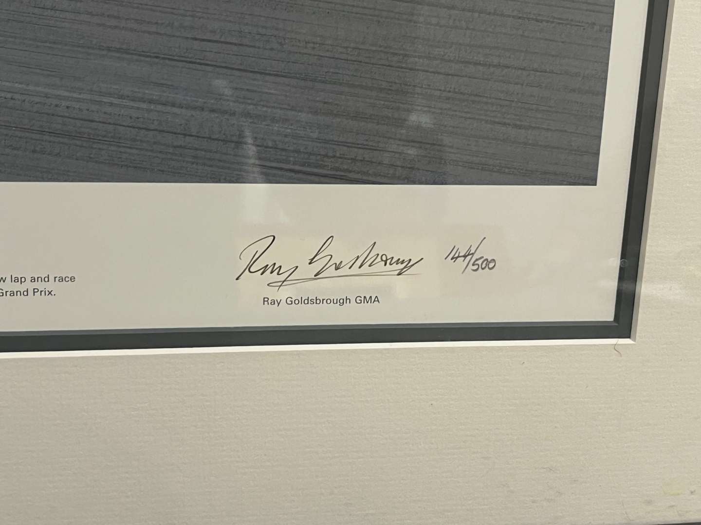 <p>Rossi Reigns Supreme, By Ray Goldsbrough 144/500 Limited Edition Print &nbsp;Signed By Rossi</p>