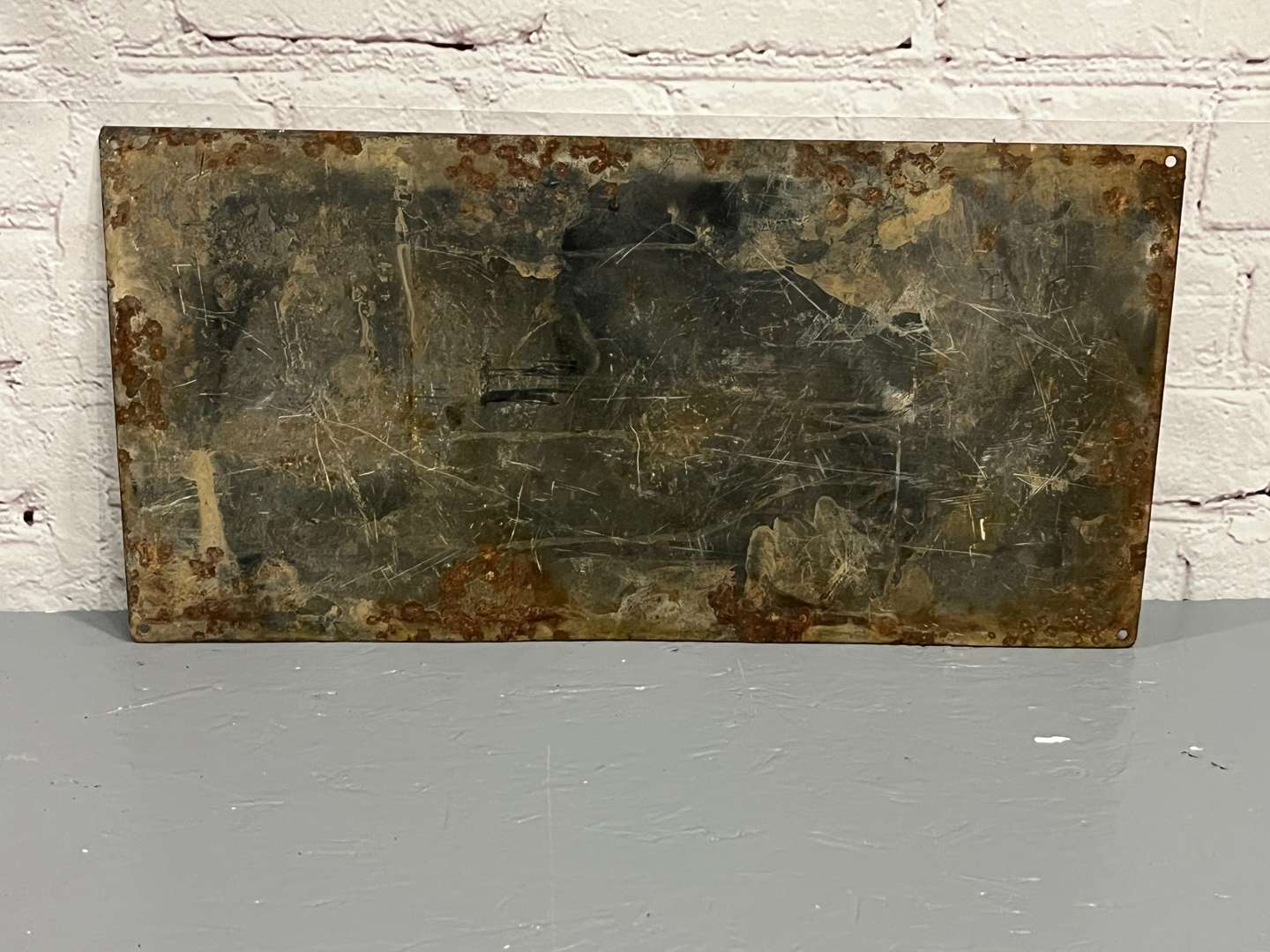 <p>OXO Enamel Sign</p>