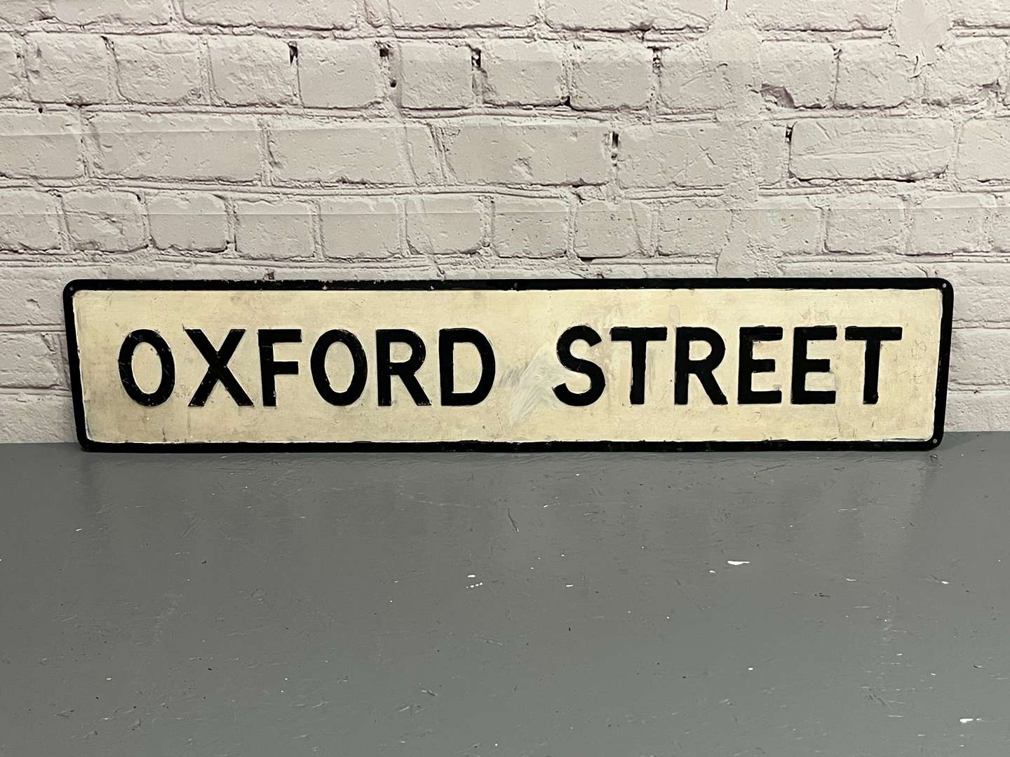 <p>Oxford Street Aluminium Street Sign</p>