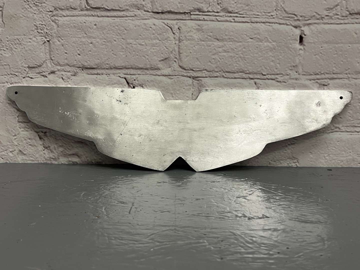 <p>Aston Martin Aluminium Emblem Sign</p>