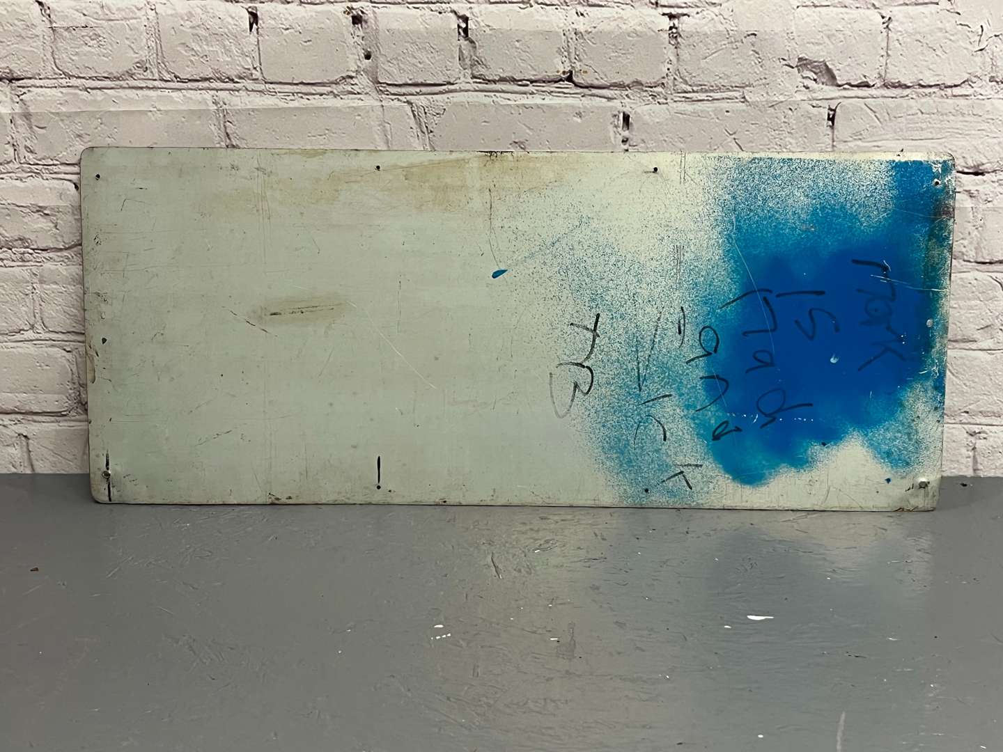 <p>Champion Spark Plug Large Aluminium Sign</p>