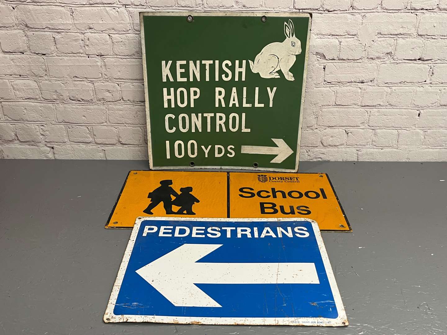 <p>Three Road Signs</p>