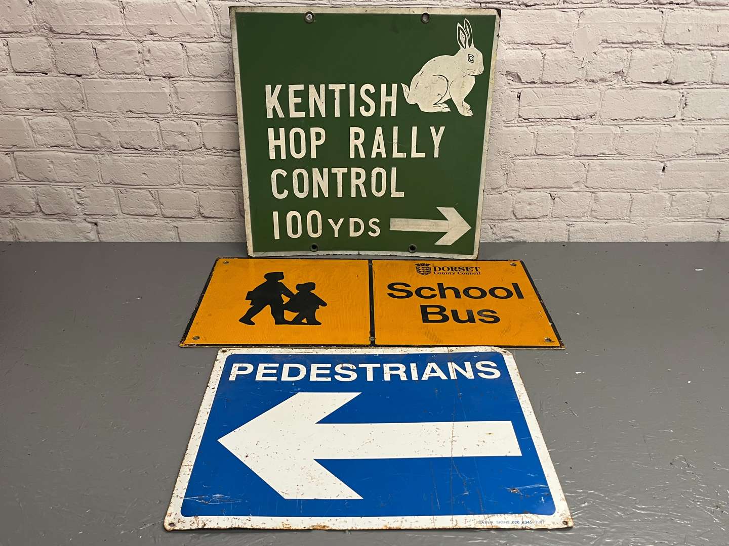 <p>Three Road Signs</p>