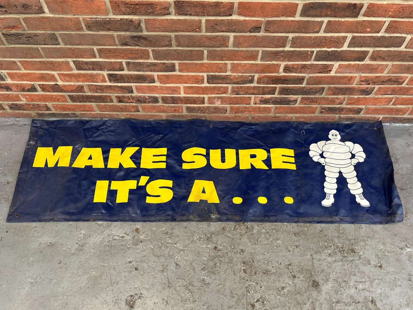 <p>Make Sure Its a Michelin Banner</p>