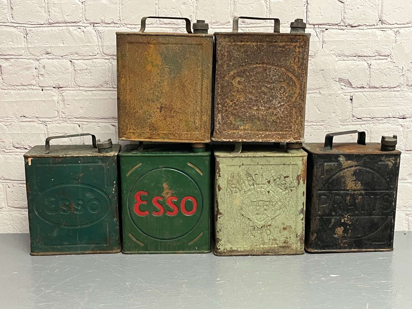 <p>Six Two Gallon Fuel Cans</p>