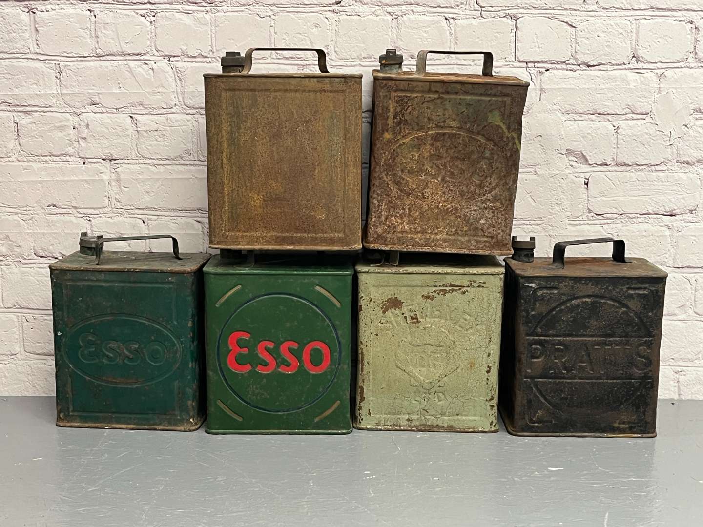 <p>Six Two Gallon Fuel Cans</p>