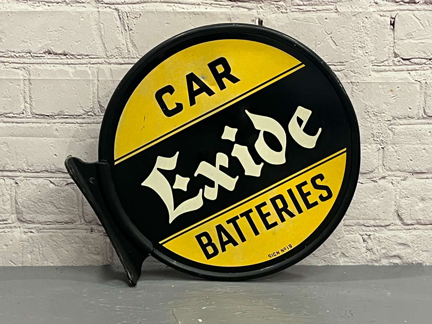 <p>Exide Car Batteries Wall Mounted Sign</p>
