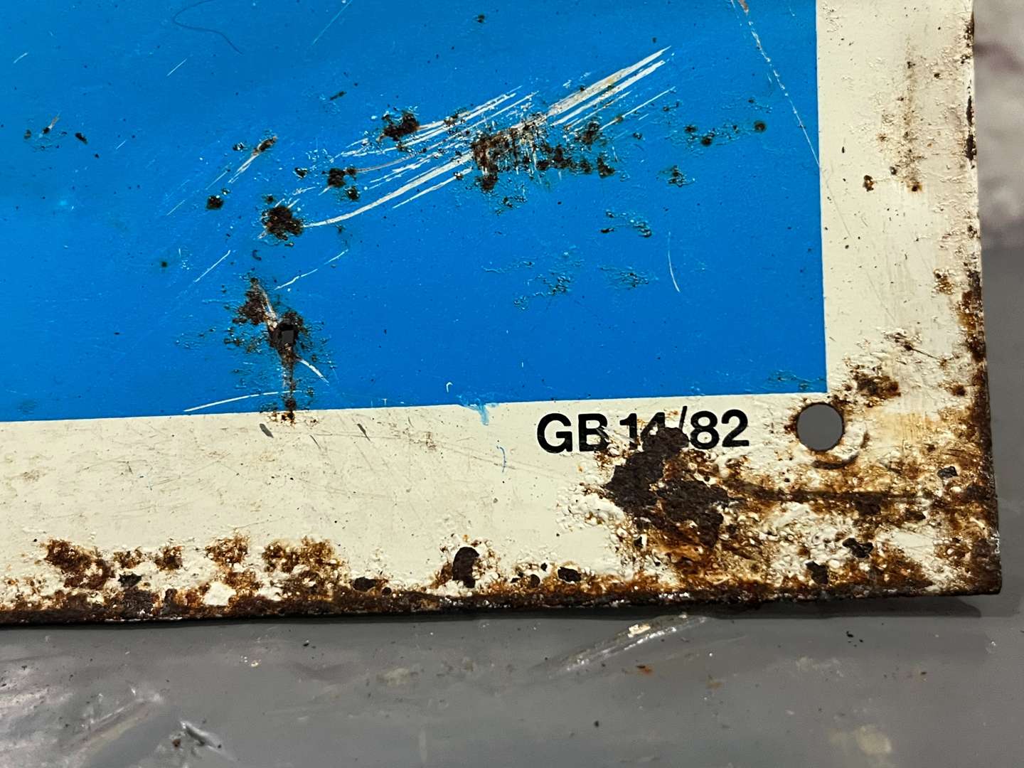 <p>Goodyear Wheel Balance Facts Tin Sign</p>