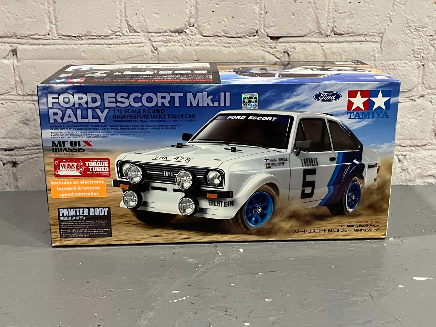<p>Ford Escort MkII RC Car By Tamiya 1:10 Scale&nbsp;</p>