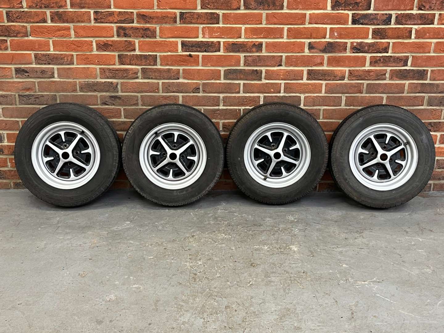 <p>Set of Four MGB Wheels</p>