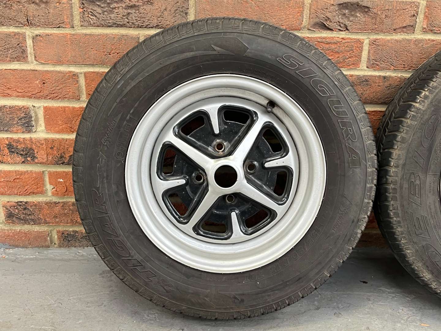 <p>Set of Four MGB Wheels</p>