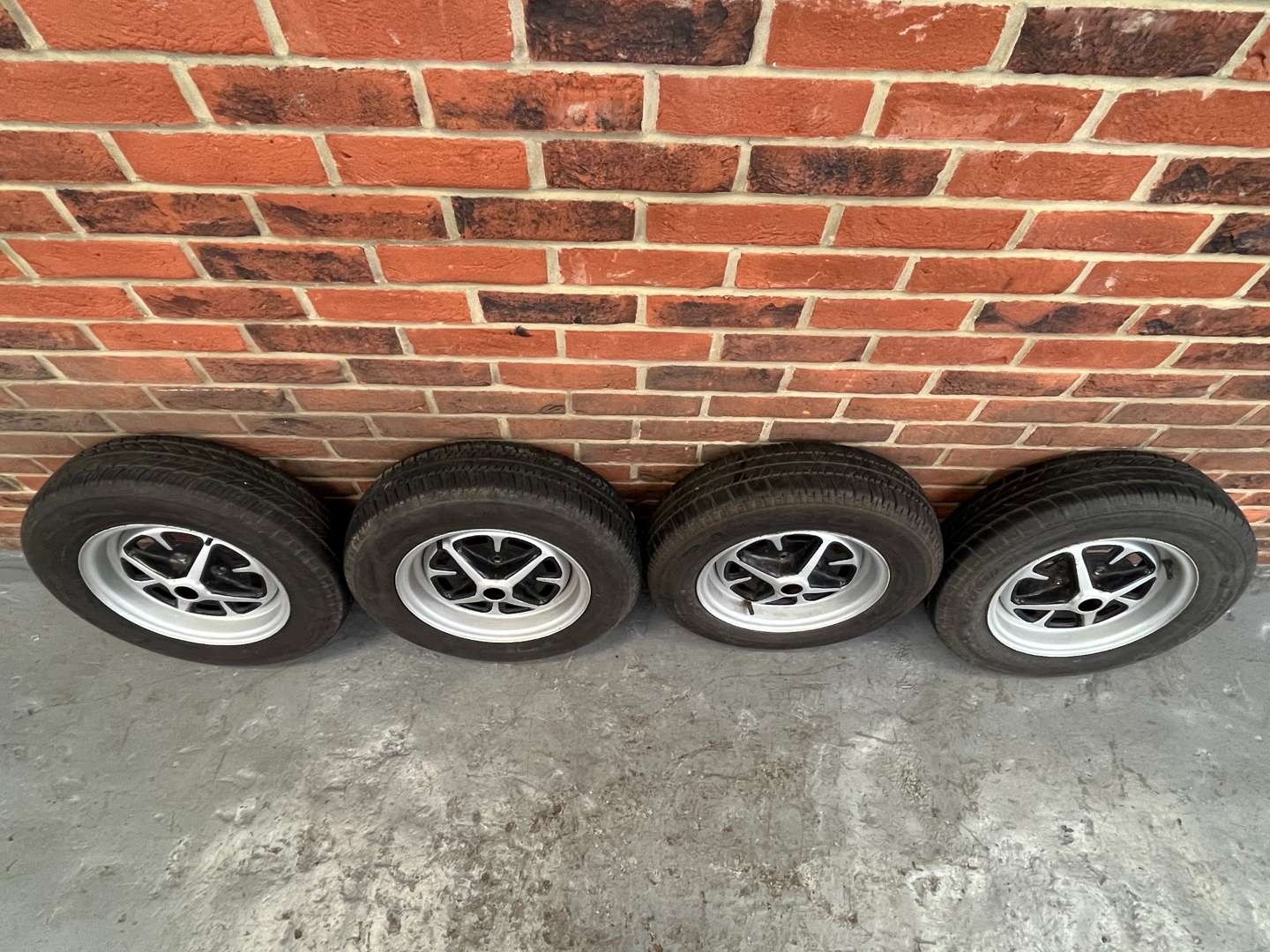 <p>Set of Four MGB Wheels</p>