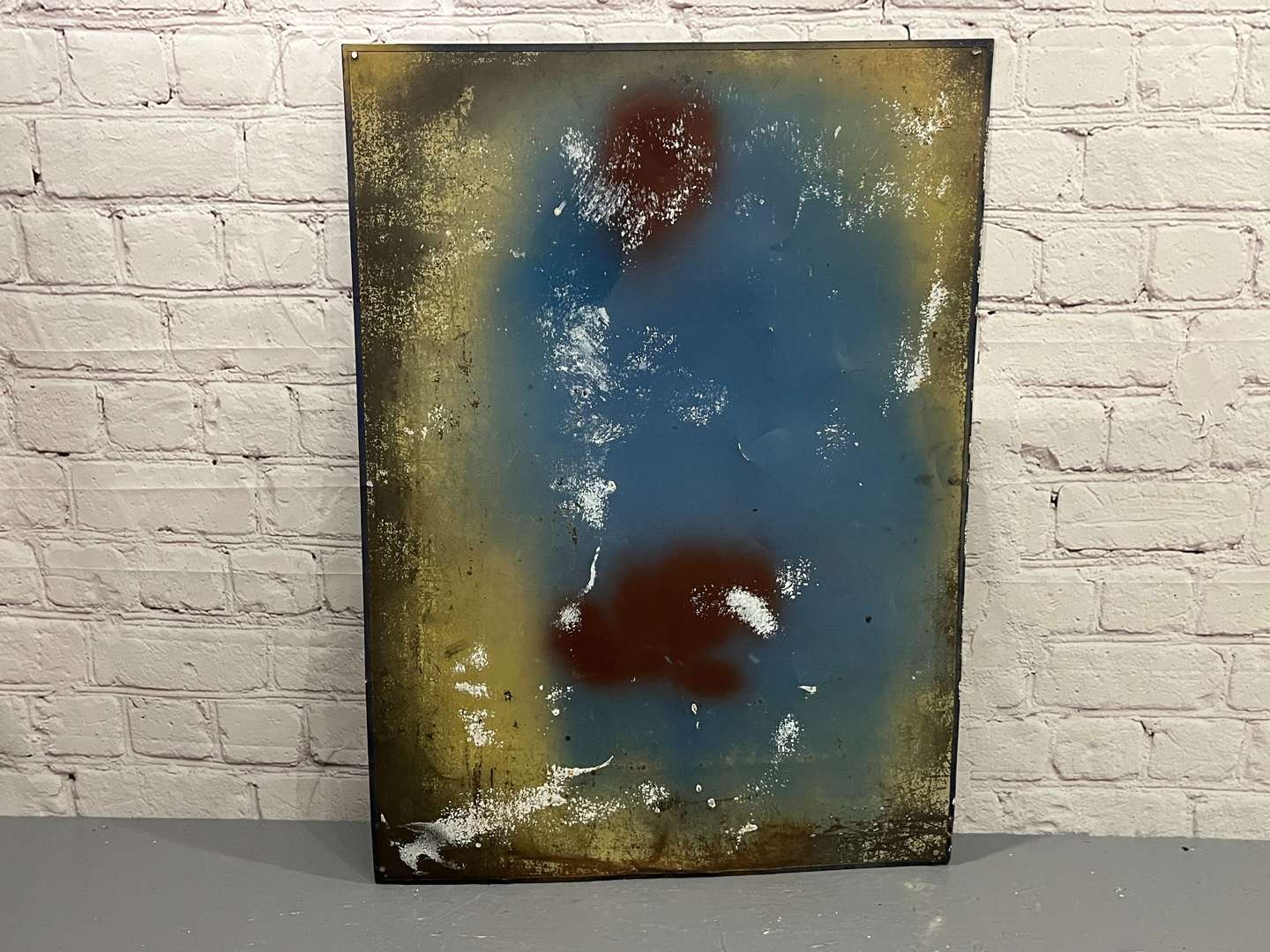 <p>Tin Michelin Map Sign</p>