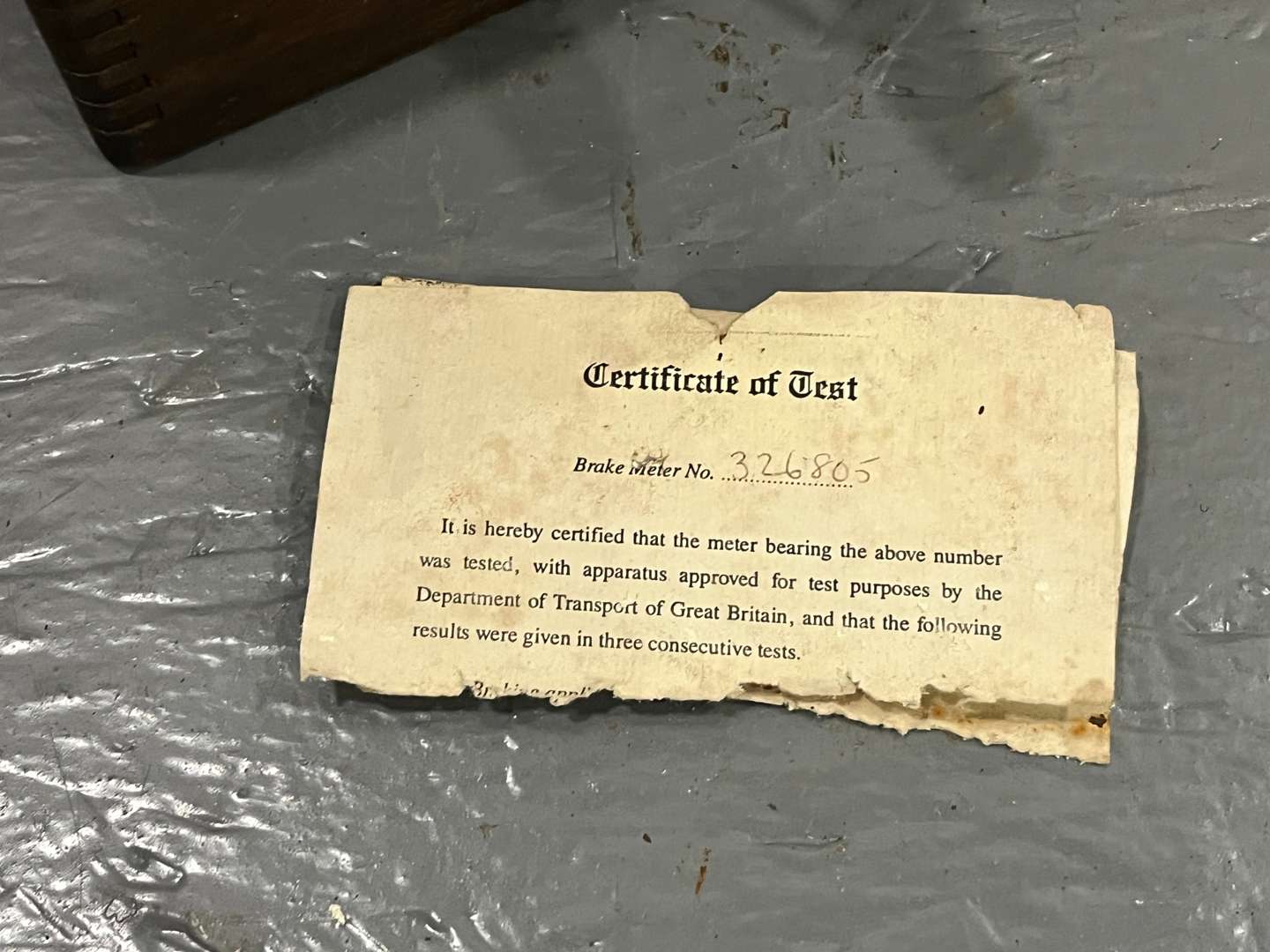 <p>Ferodo Vintage Boxed Brake Tester</p>