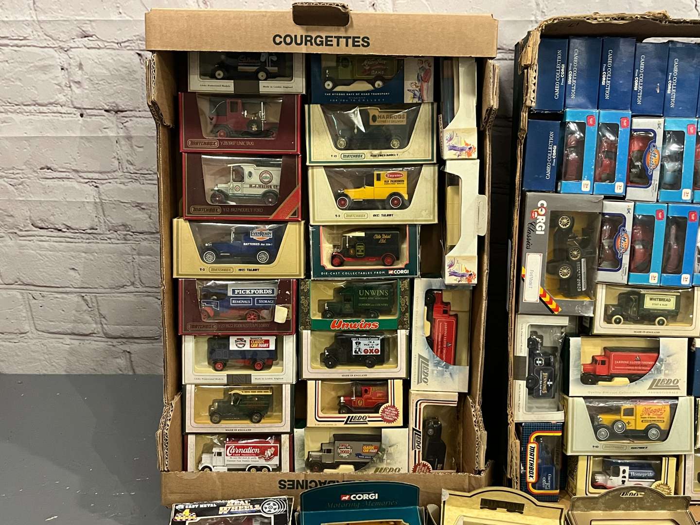 <p>Four Boxes Of Boxed Die Cast Model Cars</p>