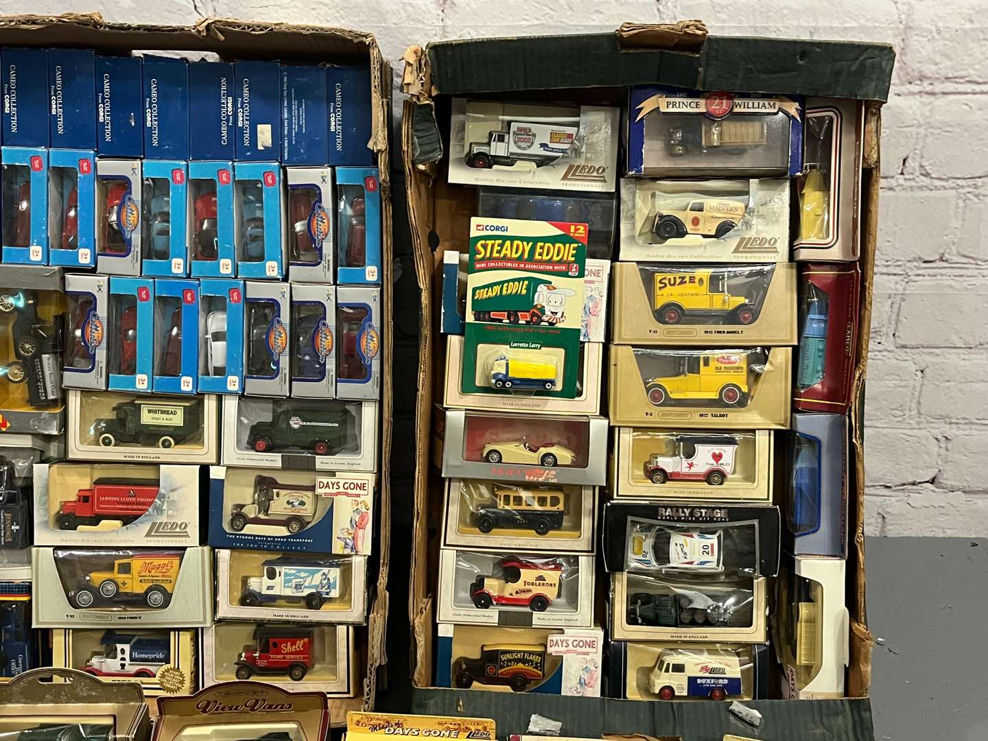 <p>Four Boxes Of Boxed Die Cast Model Cars</p>