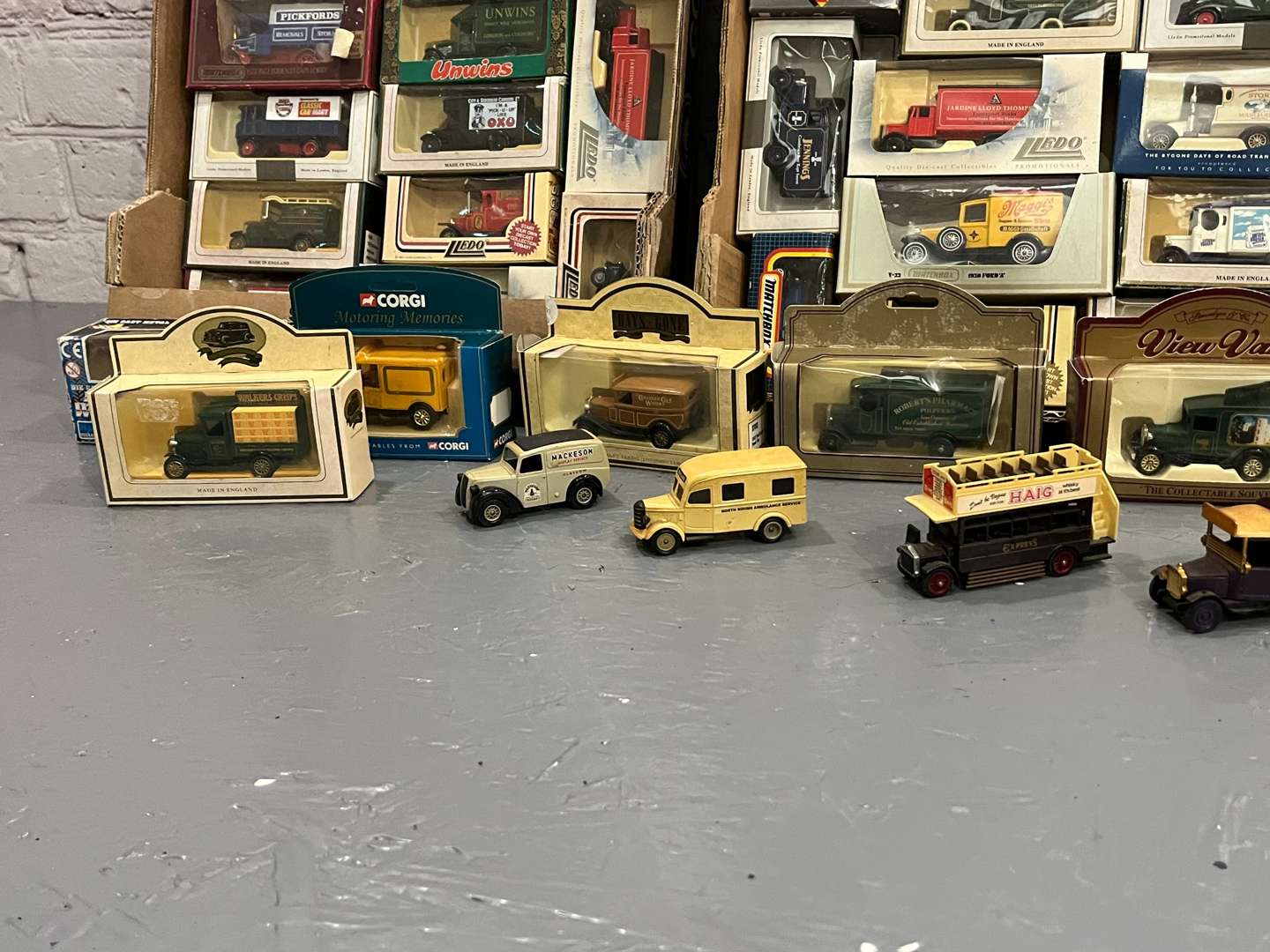 <p>Four Boxes Of Boxed Die Cast Model Cars</p>