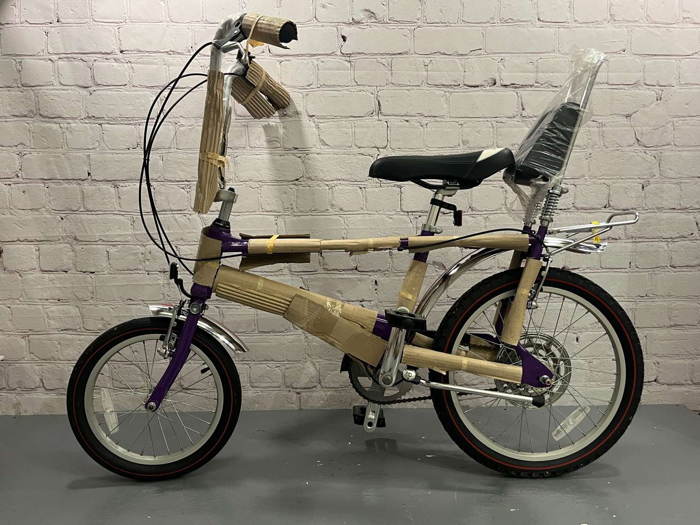 <p>Raleigh Chopper Mk III Unused Bicycle (Purple)&nbsp;</p>