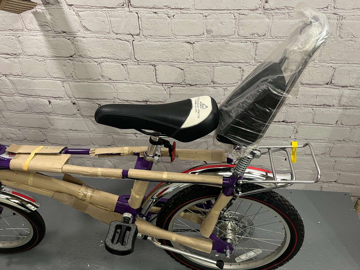 <p>Raleigh Chopper Mk III Unused Bicycle (Purple)&nbsp;</p>