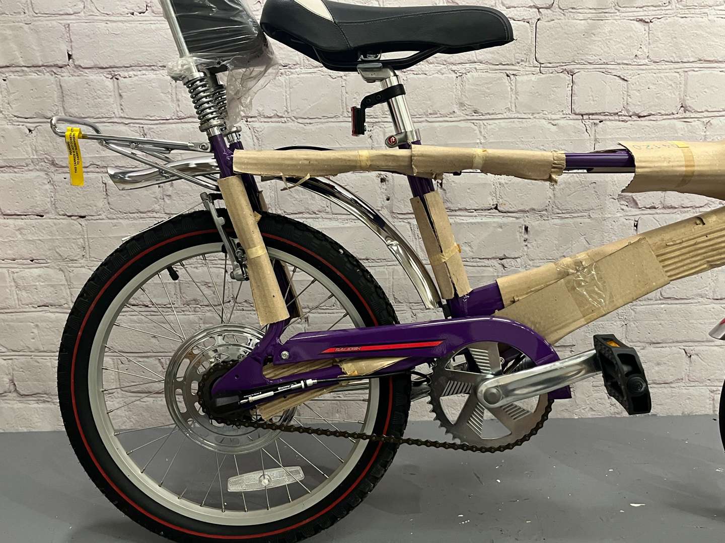 <p>Raleigh Chopper Mk III Unused Bicycle (Purple)&nbsp;</p>