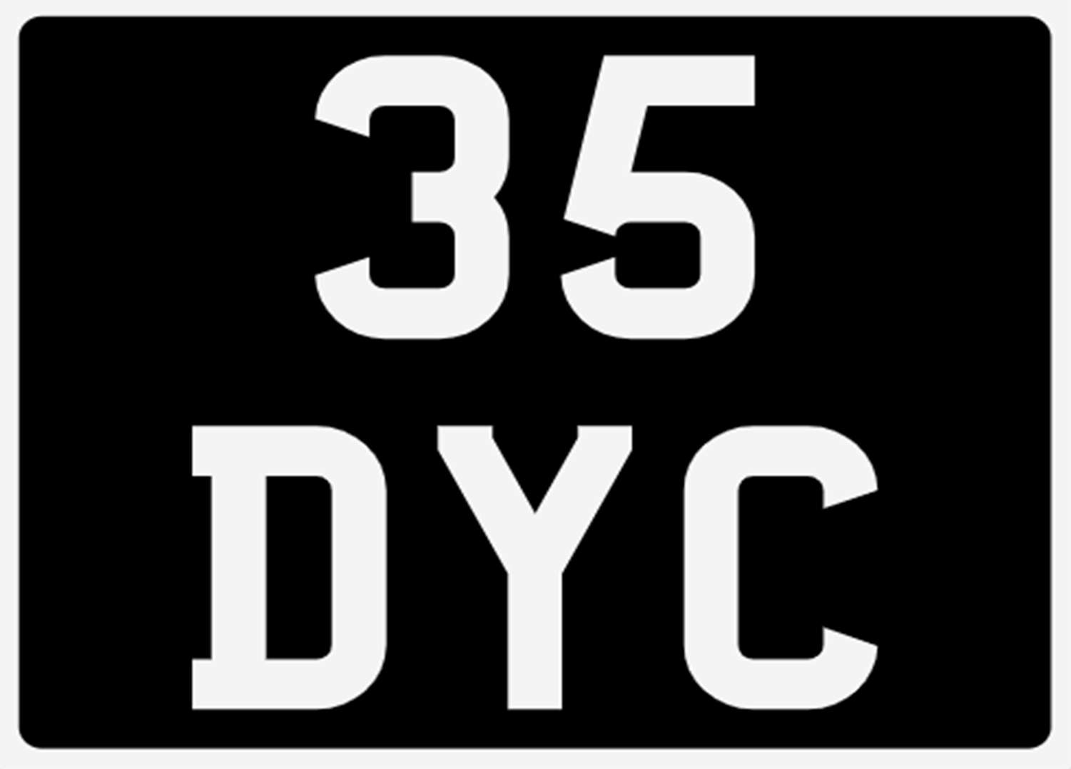 <p>&nbsp; 35 DYC Registration Number&nbsp;</p>