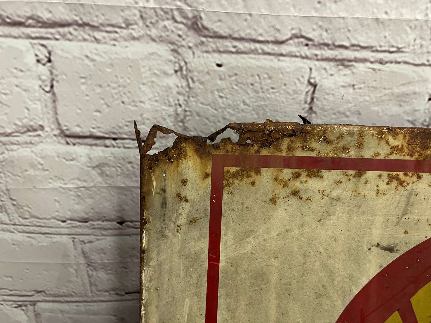 <p>Shell Lubrication By Shell Metal Sign</p>