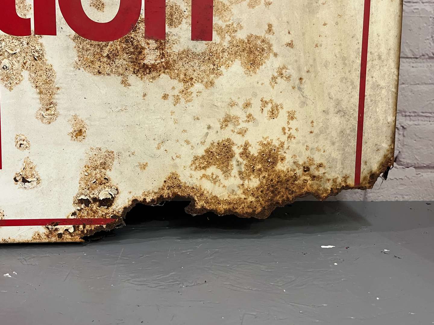 <p>Shell Lubrication By Shell Metal Sign</p>