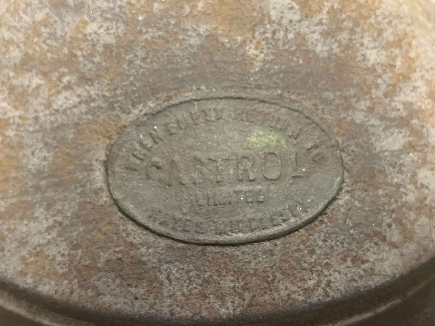 <p>Gear Oil Forecourt Pump and Early Castrol Oil Drum (2)</p>